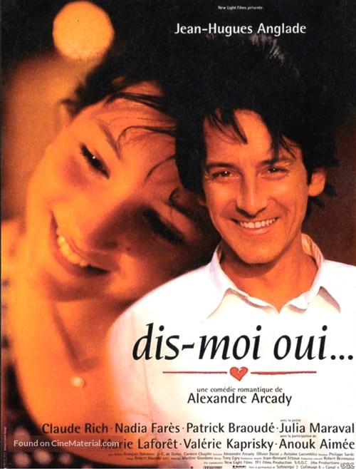 Dis-moi oui... - French Movie Poster