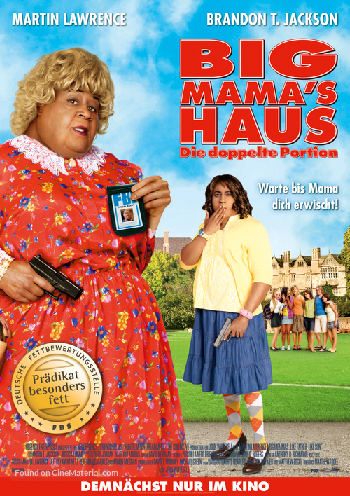 Big Mommas: Like Father, Like Son - German Movie Poster