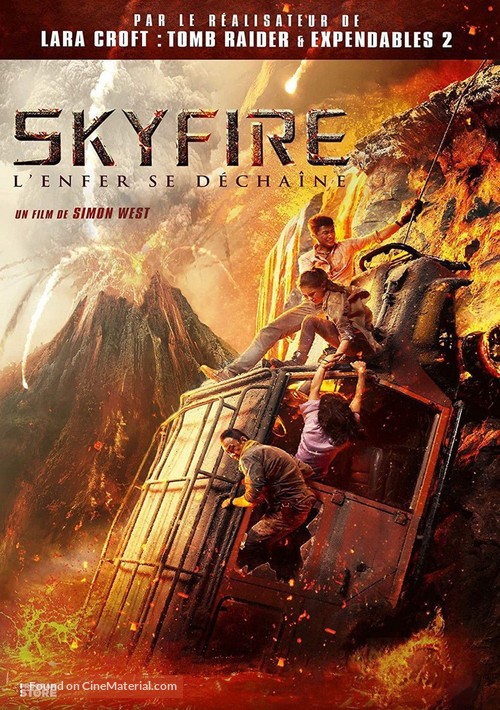 Skyfire - French DVD movie cover