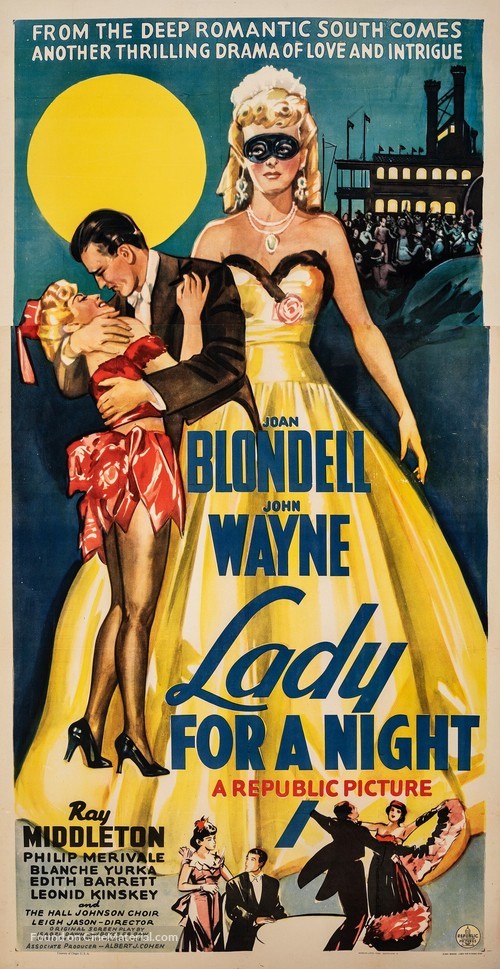 Lady for a Night - Movie Poster