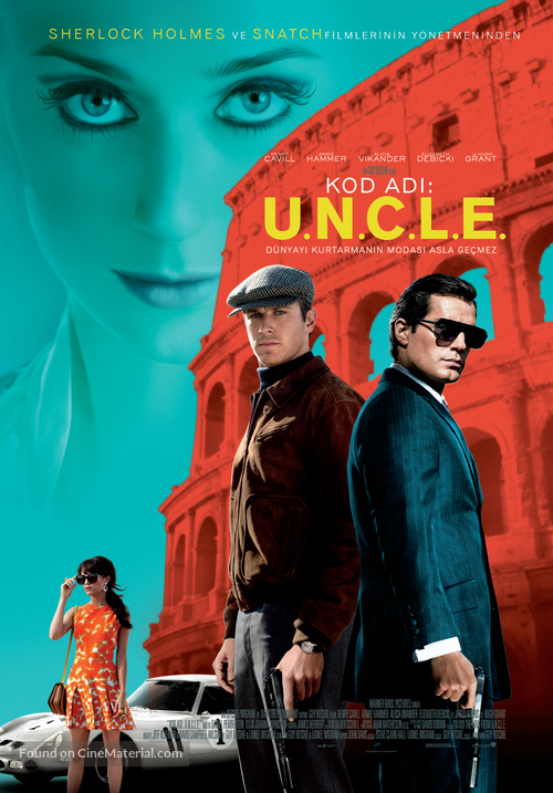 The Man from U.N.C.L.E. - Turkish Movie Poster