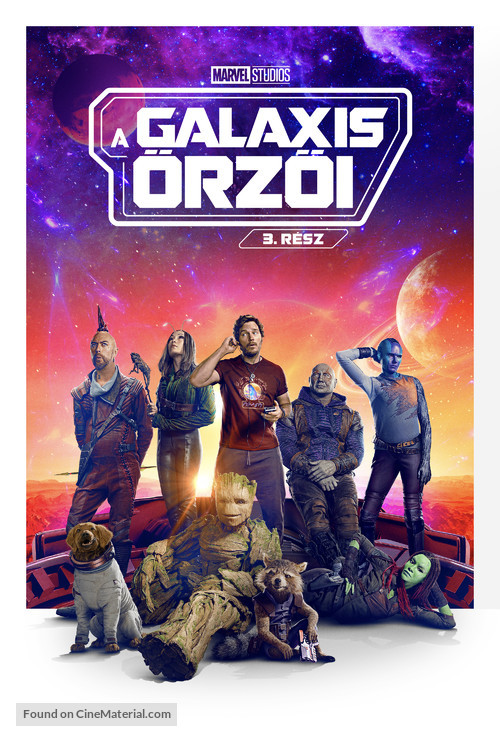 Guardians of the Galaxy Vol. 3 - Hungarian Video on demand movie cover