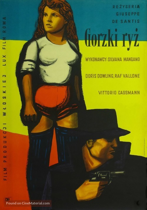 Riso amaro - Polish Movie Poster