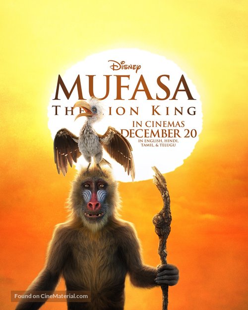 Mufasa: The Lion King - Indian Movie Poster