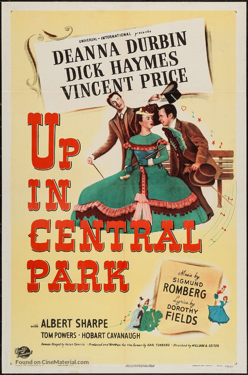 Up in Central Park - Movie Poster