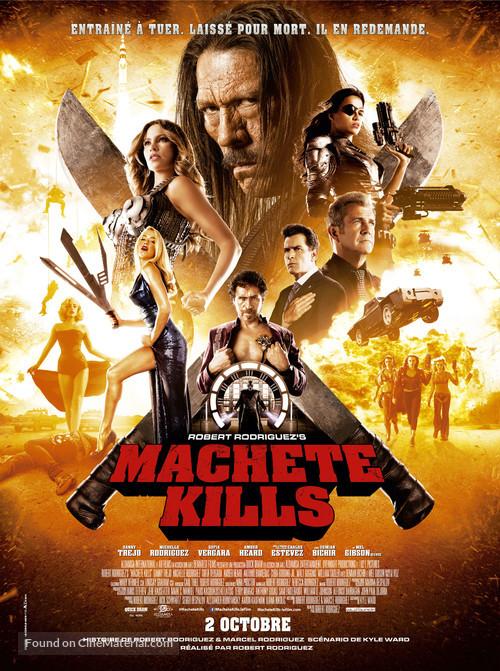 Machete Kills - French Movie Poster
