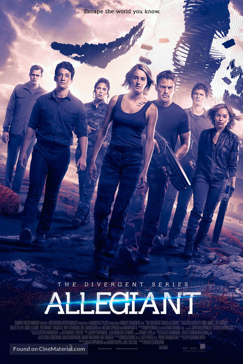 The Divergent Series: Allegiant - Norwegian Movie Poster