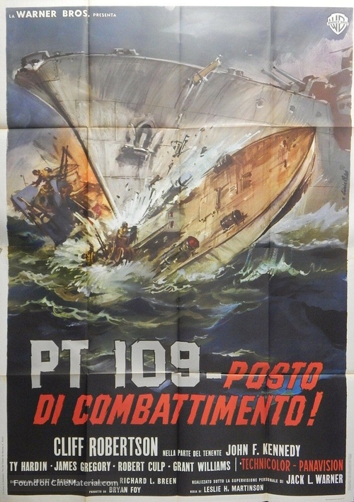 PT 109 - Italian Movie Poster