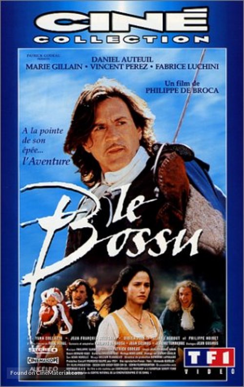 Le Bossu - French VHS movie cover