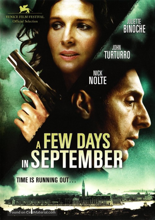 Quelques jours en septembre - DVD movie cover