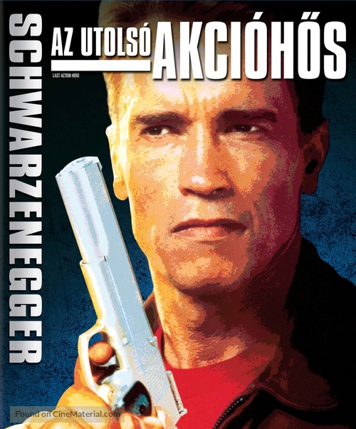 Last Action Hero - Hungarian Blu-Ray movie cover