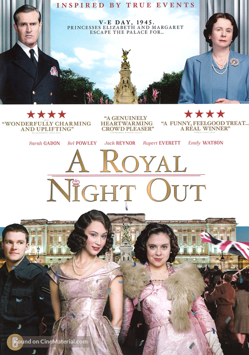 A Royal Night Out - Dutch DVD movie cover
