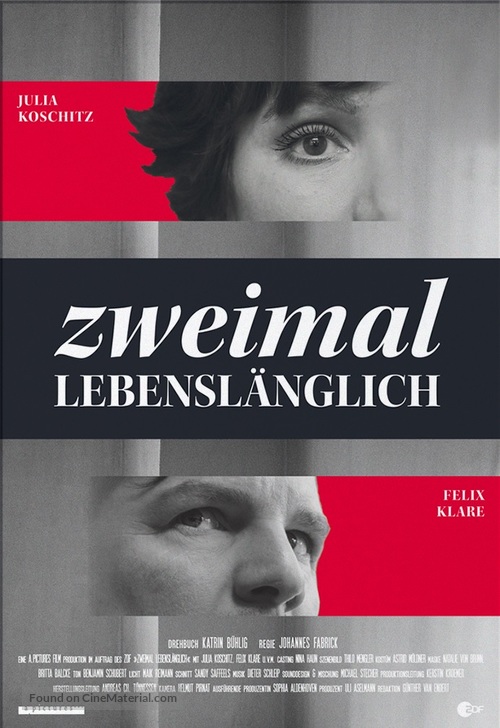 Zweimal Lebensl&auml;nglich - German Movie Poster