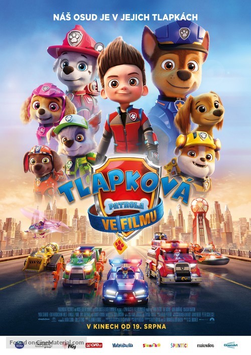 Paw Patrol: The Movie - Czech Movie Poster