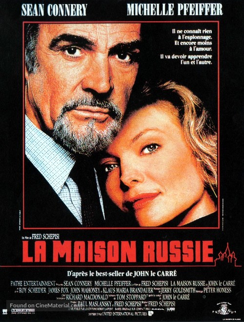 The Russia House - French Movie Poster