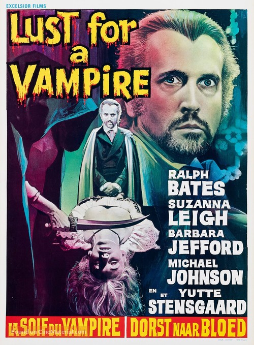 Lust for a Vampire - Belgian Movie Poster