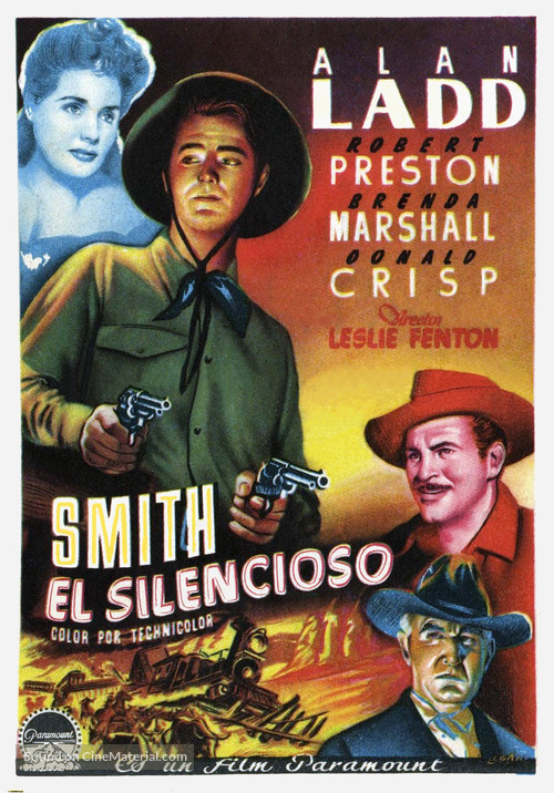 Whispering Smith - Spanish Movie Poster