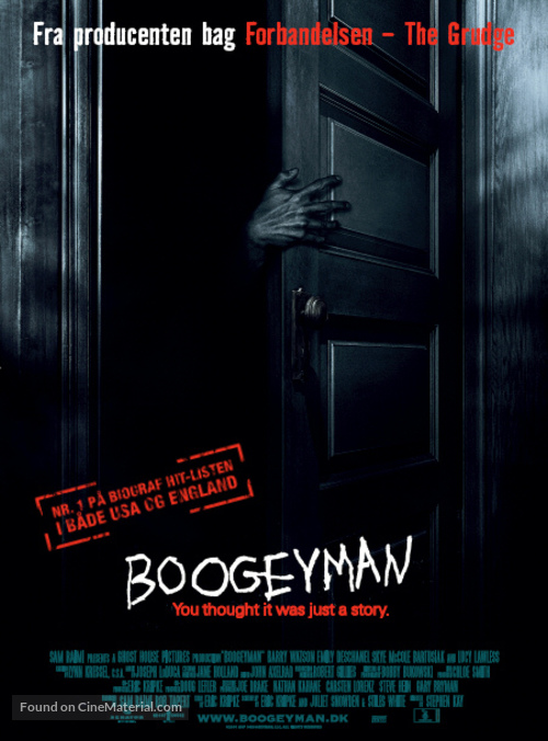 Boogeyman - Danish Movie Poster