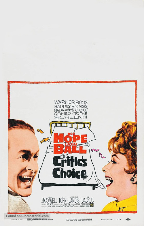 Critic&#039;s Choice - Movie Poster