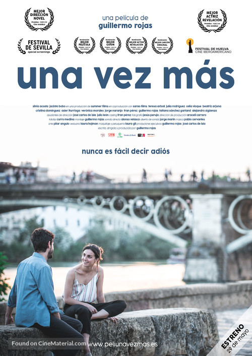 Una vez m&aacute;s - Spanish Movie Poster