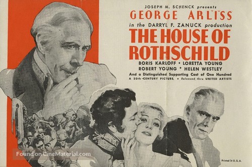 The House of Rothschild - poster