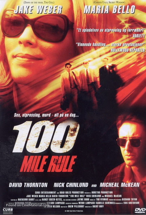 100 Mile Rule - Norwegian Movie Cover