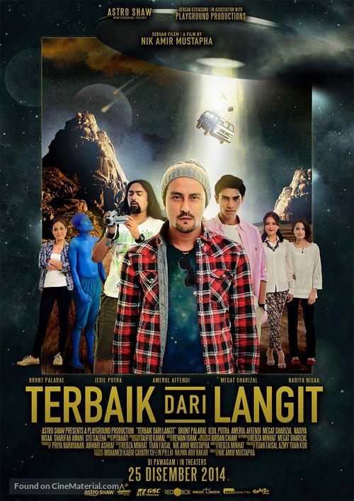 Terbaik dari langit - Malaysian Movie Poster