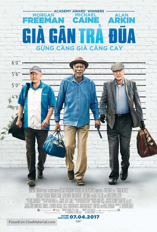 Going in Style - Vietnamese Movie Poster