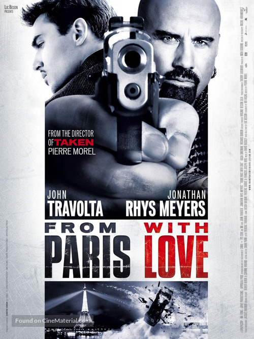 From Paris with Love - British Movie Poster