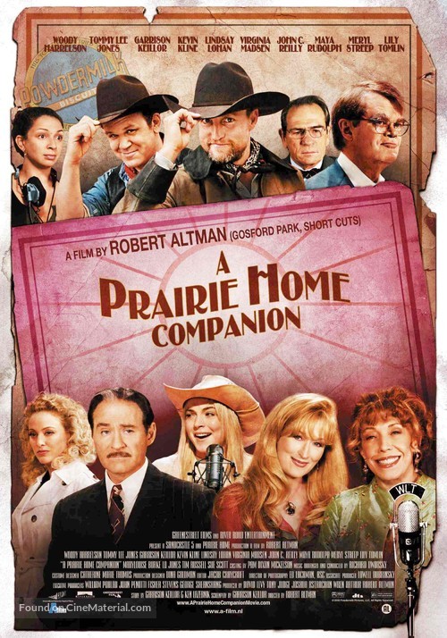 A Prairie Home Companion - Dutch Movie Poster