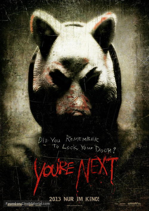 You&#039;re Next - German Movie Poster