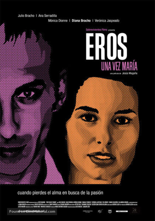 Eros una vez Mar&iacute;a - Mexican poster