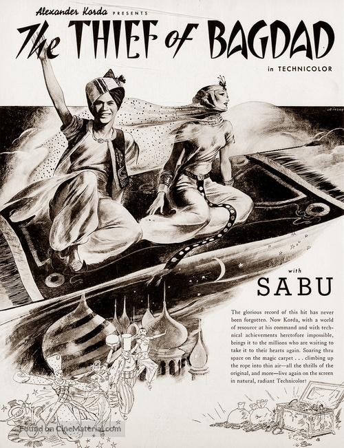 The Thief of Bagdad - poster