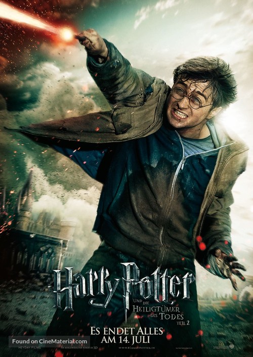 Harry Potter and the Deathly Hallows - Part 2 - German Movie Poster