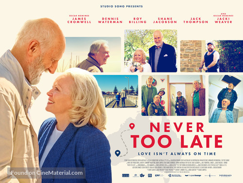 Never Too Late - British Movie Poster