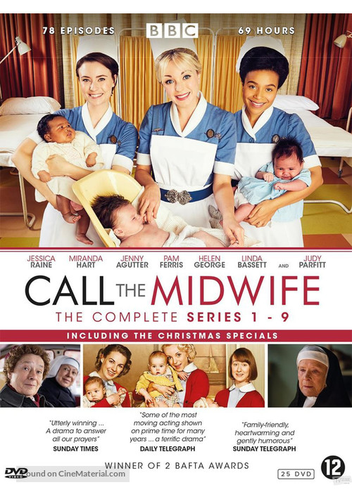 &quot;Call the Midwife&quot; - Dutch DVD movie cover