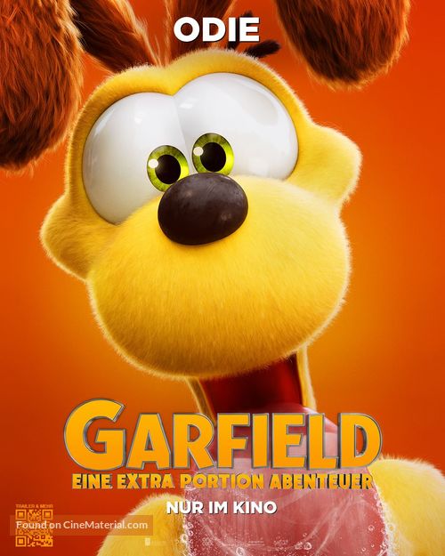 The Garfield Movie - German Movie Poster