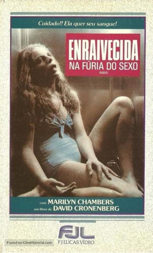 Rabid - Brazilian VHS movie cover