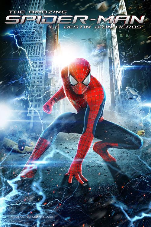 The Amazing Spider-Man 2 - French DVD movie cover