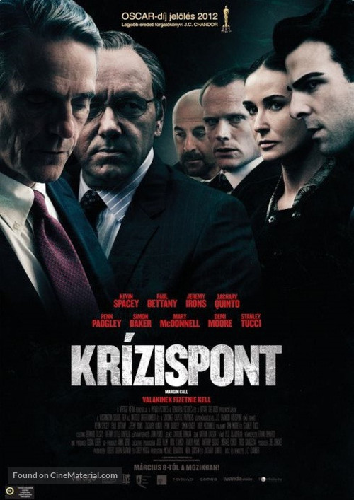 Margin Call - Hungarian Movie Poster