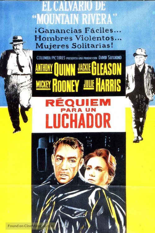 Requiem for a Heavyweight - Spanish Movie Poster