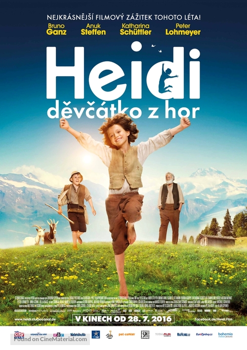 Heidi - Czech Movie Poster