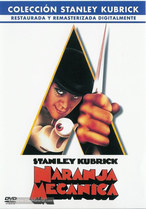 A Clockwork Orange - Argentinian DVD movie cover