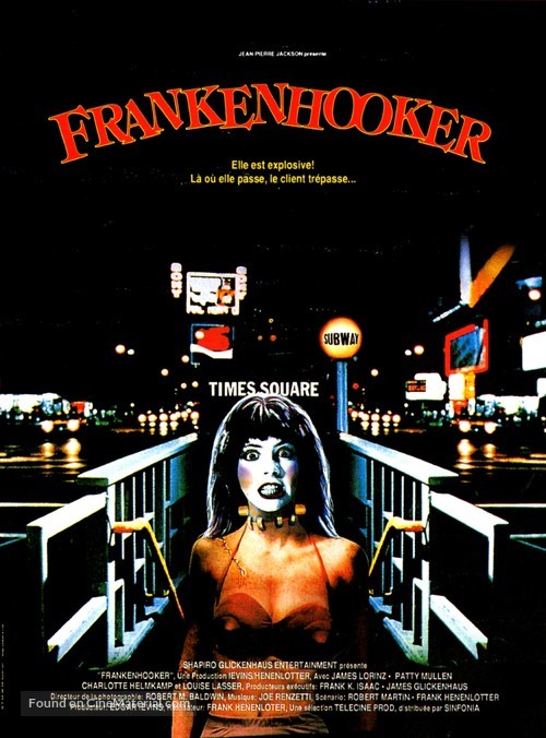 Frankenhooker - French Movie Poster