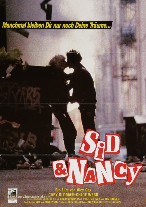 Sid and Nancy - German Movie Poster