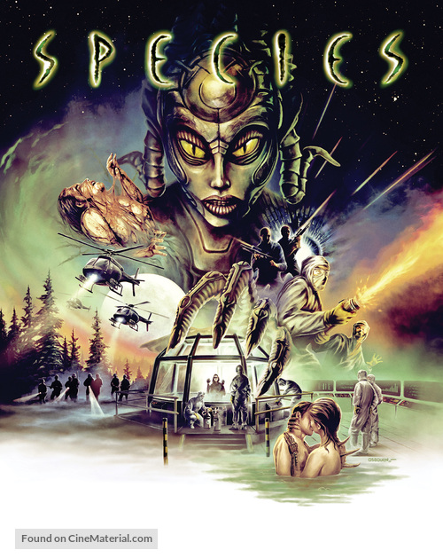 Species - Blu-Ray movie cover