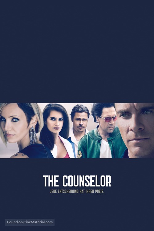 The Counselor - German Movie Cover