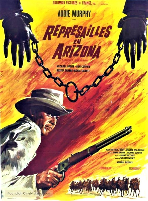 Arizona Raiders - French Movie Poster