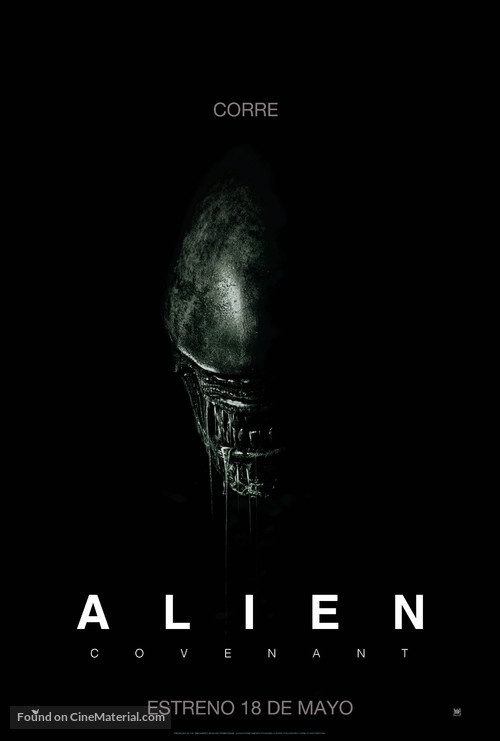 Alien: Covenant - Chilean Movie Poster