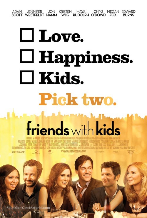 Friends with Kids - Movie Poster